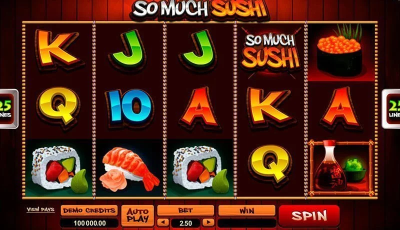 so much sushi casinsospel