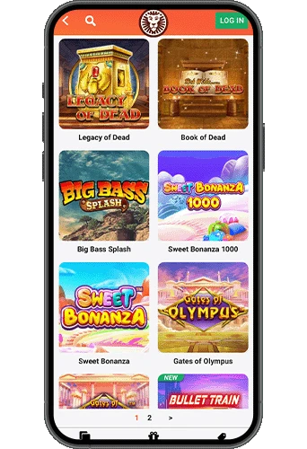 LeoVegas Casino på mobilen