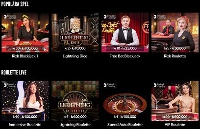 Rizk live casino