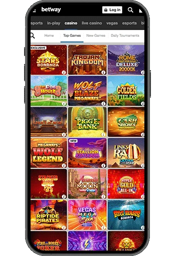Betway Casino på mobilen