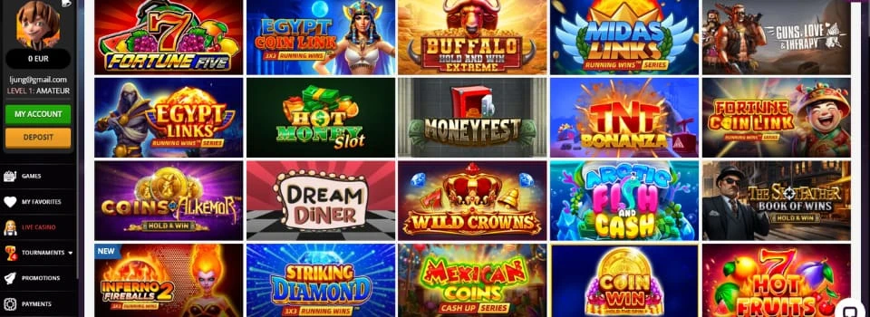 Playamo Casino spelautomater