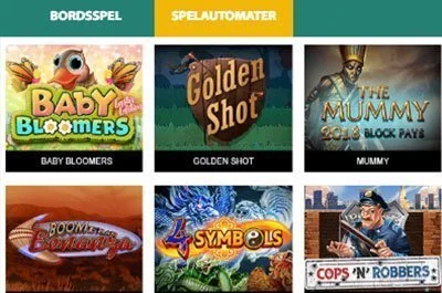 LaFiesta casino spelautomater