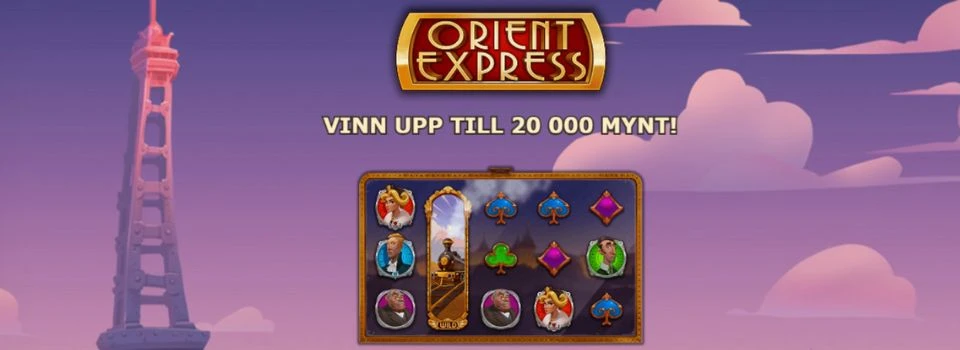 orient express slot vinster upp till 20 000 mynt
