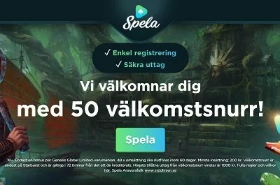 spela.com bonus