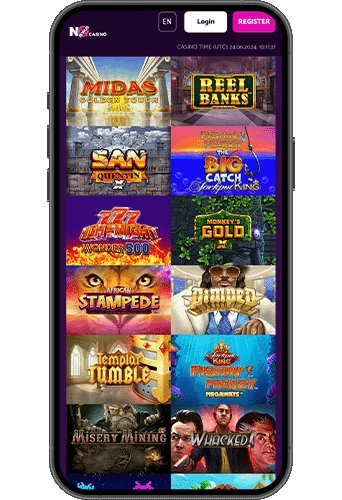 No Bonus Casino på mobilen