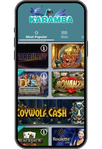 Karamba Casino på mobilen