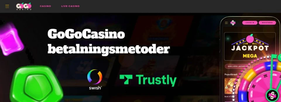 Gogo casino betalningsmetoder