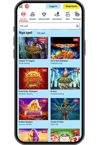 Bingo.com Casino på mobilen