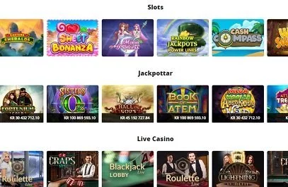 nano casino kategorier