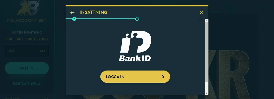 No Account Bet BankID