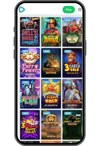 SpeedyBet Casino på mobilen