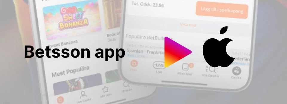 betsson app för iphone och android