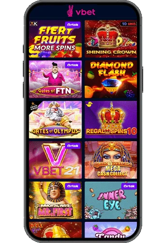 VBet Casino på mobilen