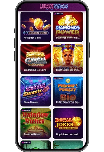 Lucky Vegas Casino på mobilen