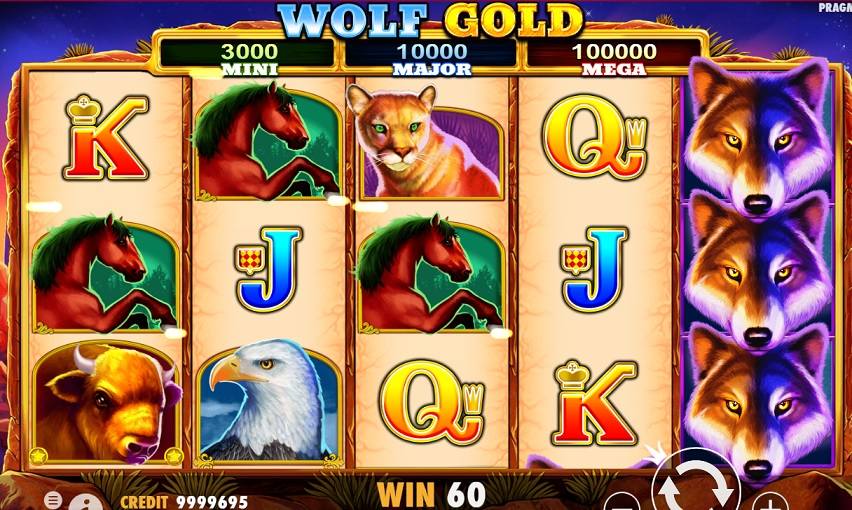 wolf gold slot review