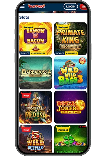 Playtoro Casino på mobilen