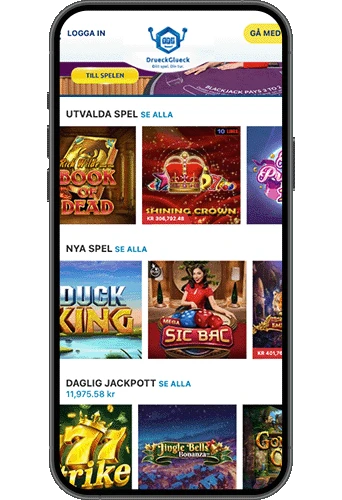 DrueckGlueck Casino på mobilen