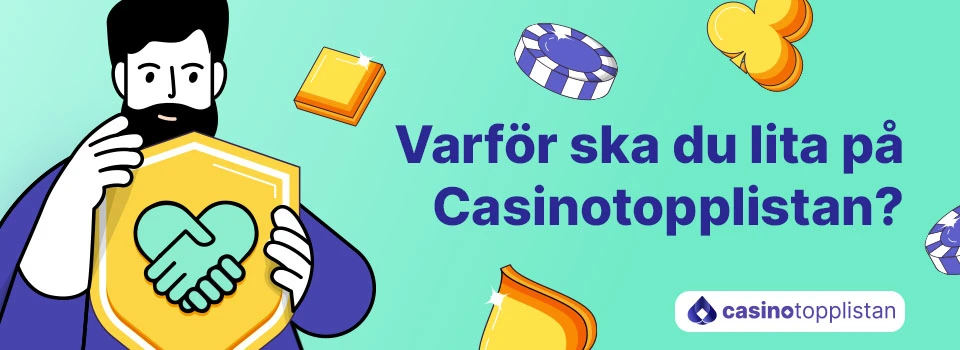 Lita på Casinotopplistan