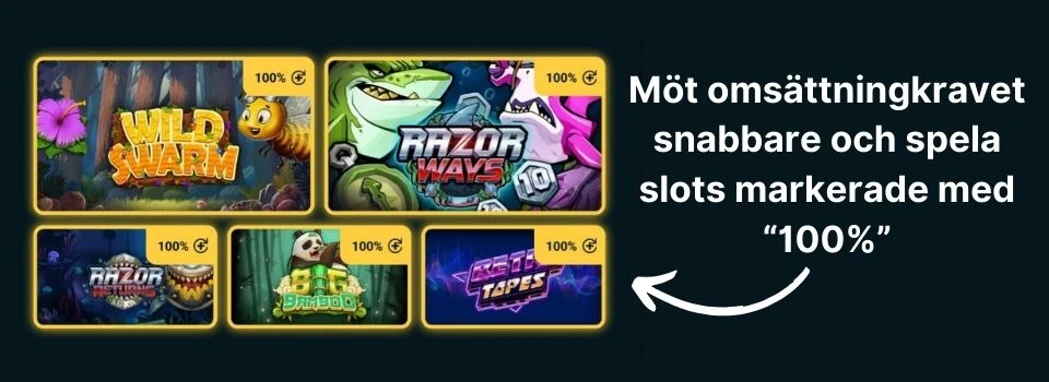 5 Golden bull casino slots som möter omsättningskravet