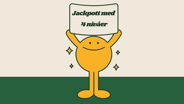 Jackpott med 4 nivåer