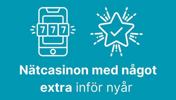 Nätcasinon med något extra inför nyår.