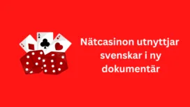 Nätcasinon utnyttjar svenskar som är i riskzonen för spelberoende.