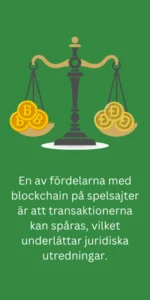 Spårbarhet hos blockchain